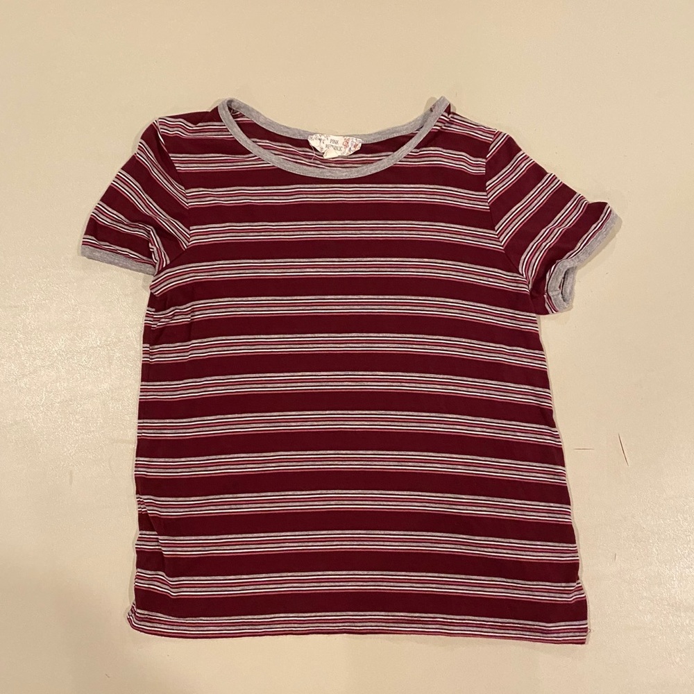 Pink Republic Striped Tee